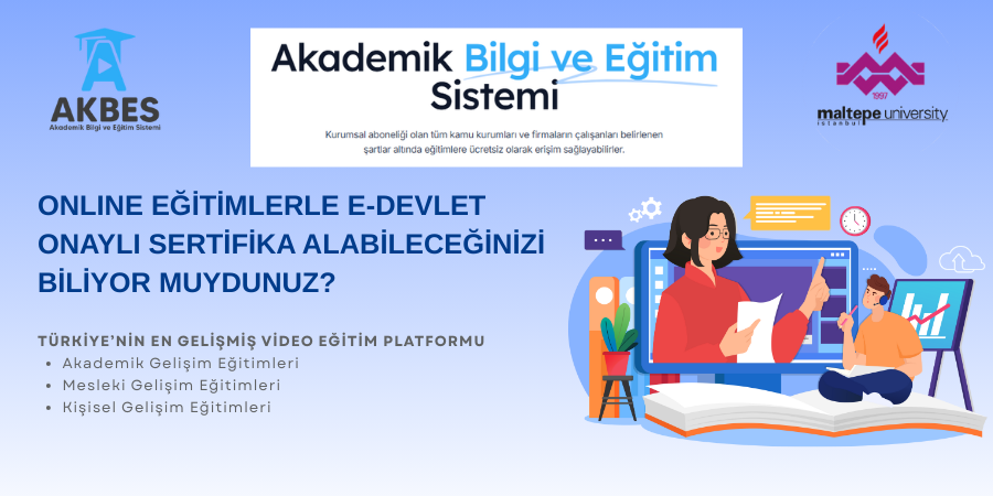 AKBES Akademik Bilgi ve Eğitim Sistemi erişime açıldı